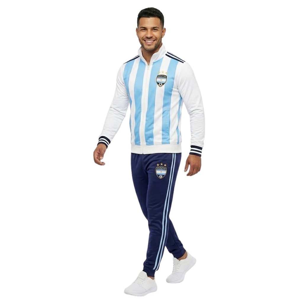 Imagem 2 do produto Conjunto de Agasalho Argentina Balboa Seleção - Masculina