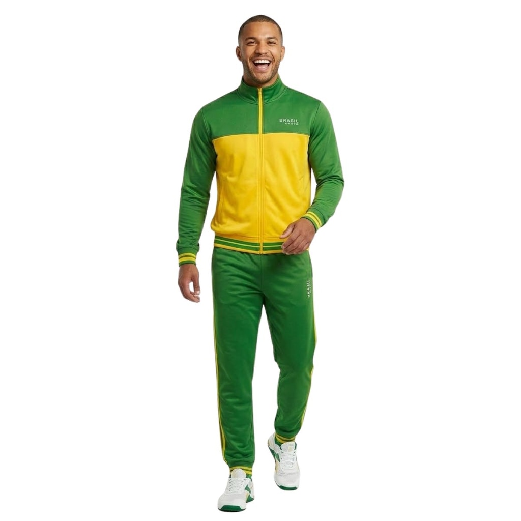 Imagem 2 do produto Conjunto de Agasalho do Brasil Balboa Seleção - Masculina