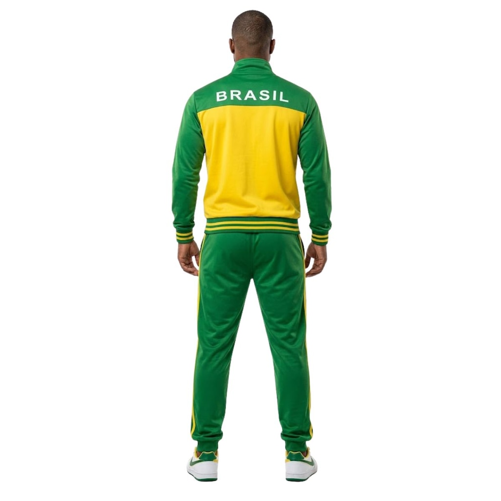 Imagem 3 do produto Conjunto de Agasalho do Brasil Balboa Seleção - Masculina