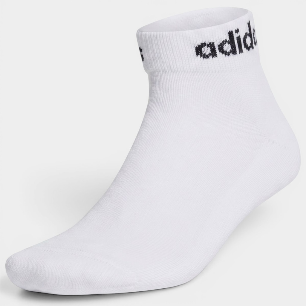 Imagem 4 do produto Kit Meias com 3 Pares adidas Linear Cano Médio