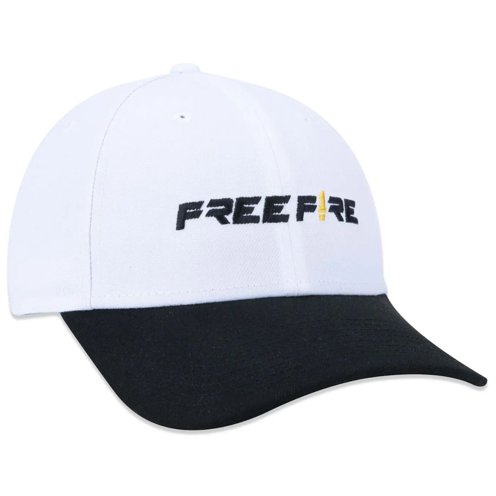 Imagem 3 do produto Boné Adulto Free Fire New Era Ajustável Fit Aba Curva