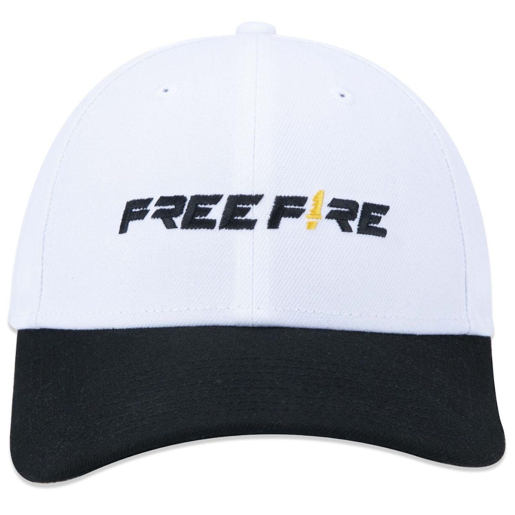 Imagem 4 do produto Boné Adulto Free Fire New Era Ajustável Fit Aba Curva