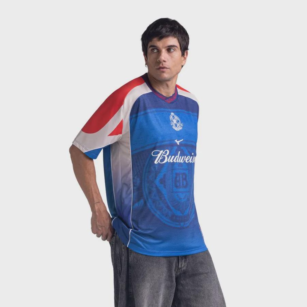 Imagem 2 do produto Camiseta Mizuno x Budweiser Legends United 26 Masculina