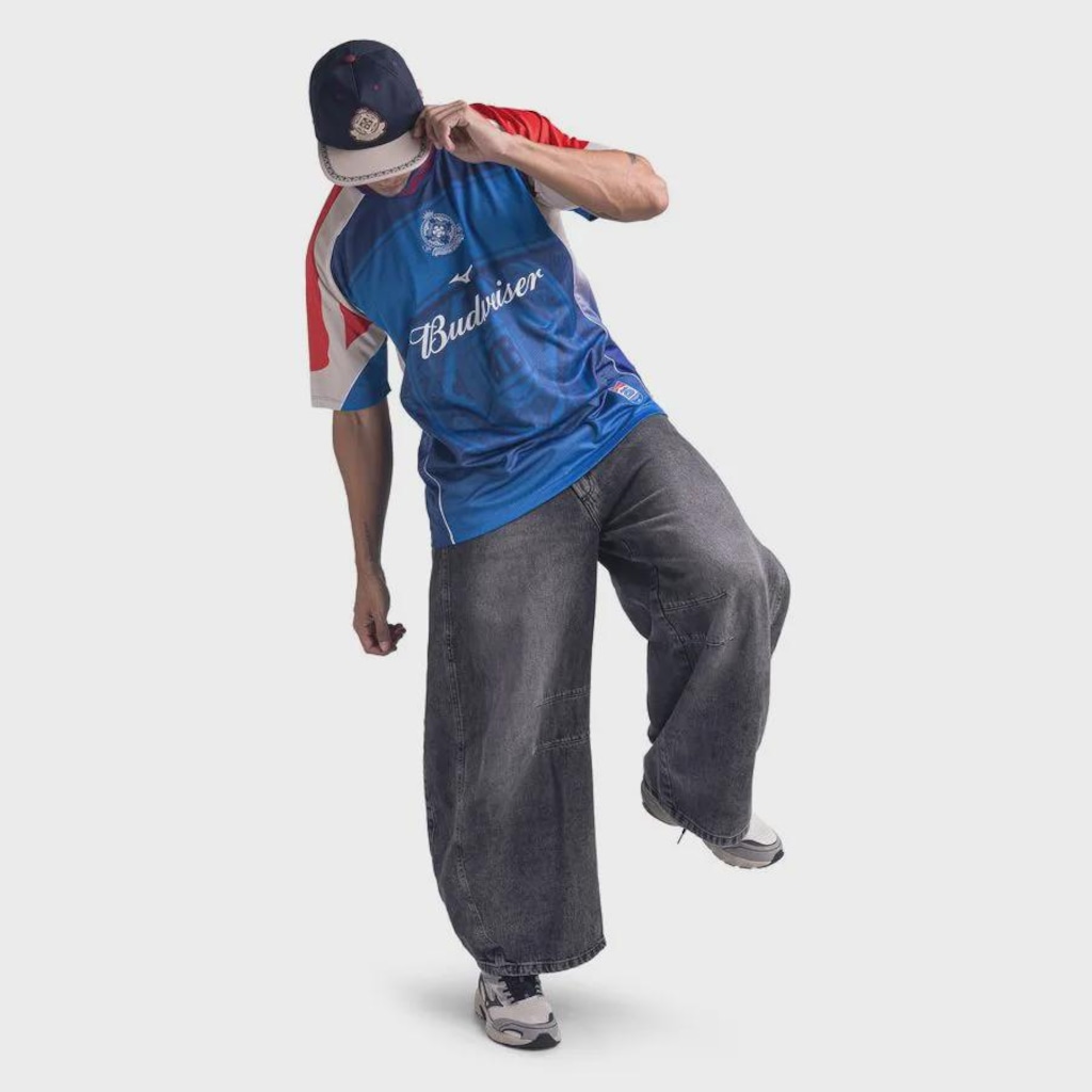 Imagem 4 do produto Camiseta Mizuno x Budweiser Legends United 26 Masculina
