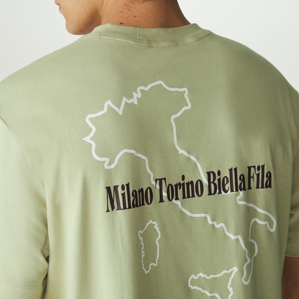 Imagem 4 do produto Camiseta Fila Comfort Italia Graphic Masculina