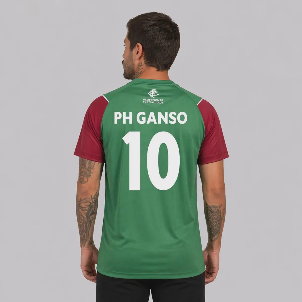 Imagem 4 do produto Camisa do Fluminense Energia 10 Ganso Braziline - Masculina