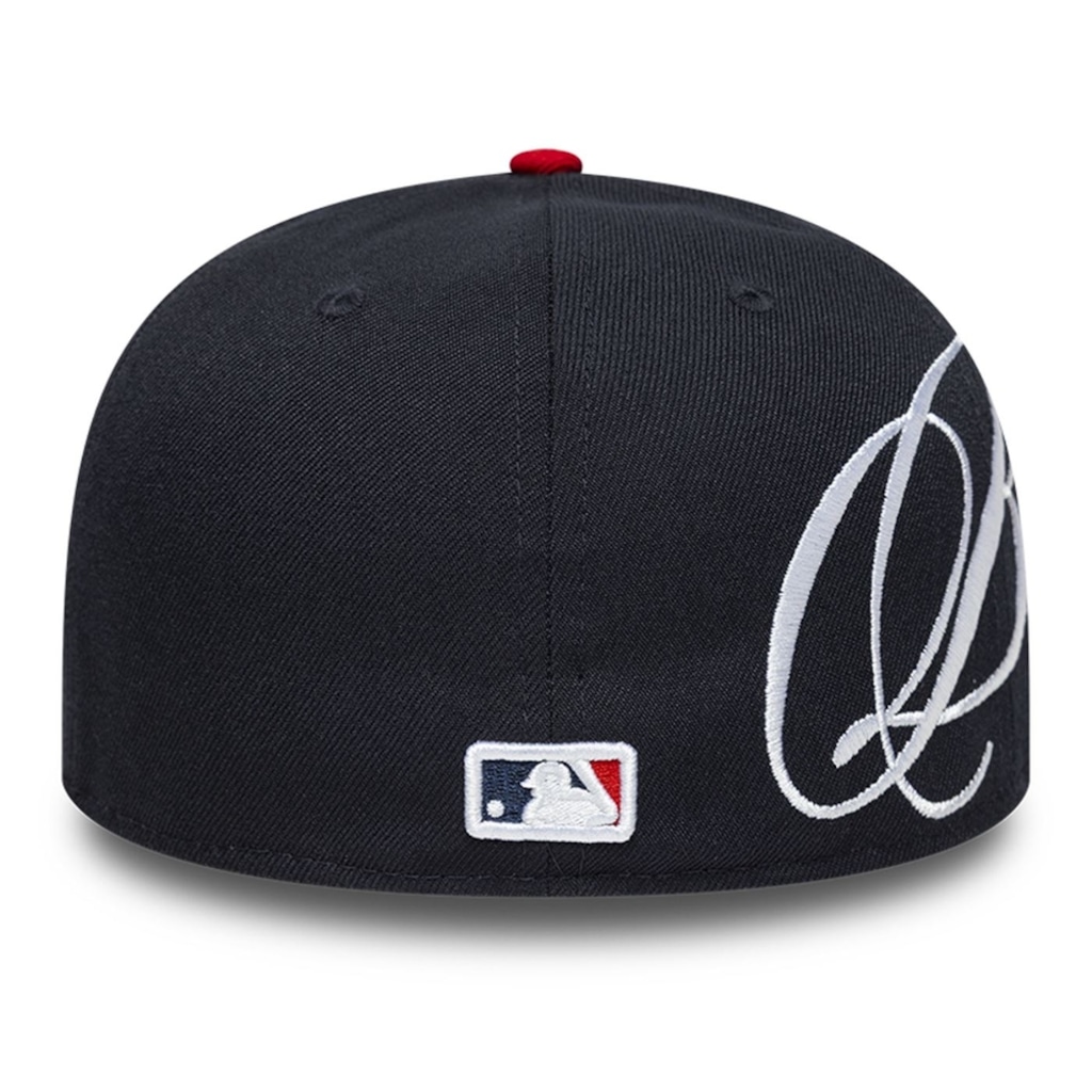 Imagem 4 do produto Bone New Era 59FIFTY Low Profile MLB Atlanta Braves Side Script Masculino