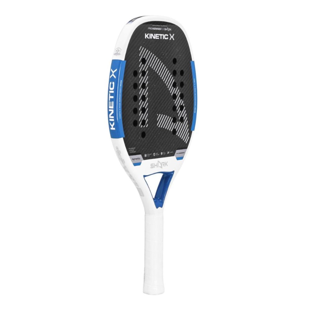 Imagem 2 do produto Raquete de Beach Tennis Shark Kinetic X-Blue 2026 - Adulto