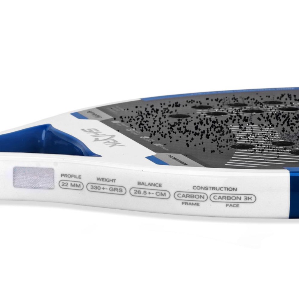 Imagem 5 do produto Raquete de Beach Tennis Shark Kinetic X-Blue 2026 - Adulto