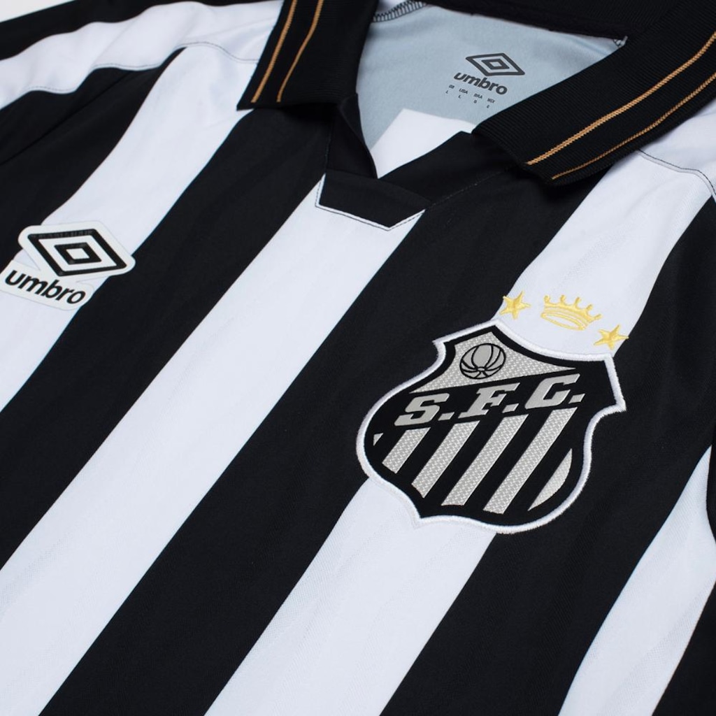 Imagem 3 do produto Camisa ML Umbro Santos Away 2026 Torcedor Masculino