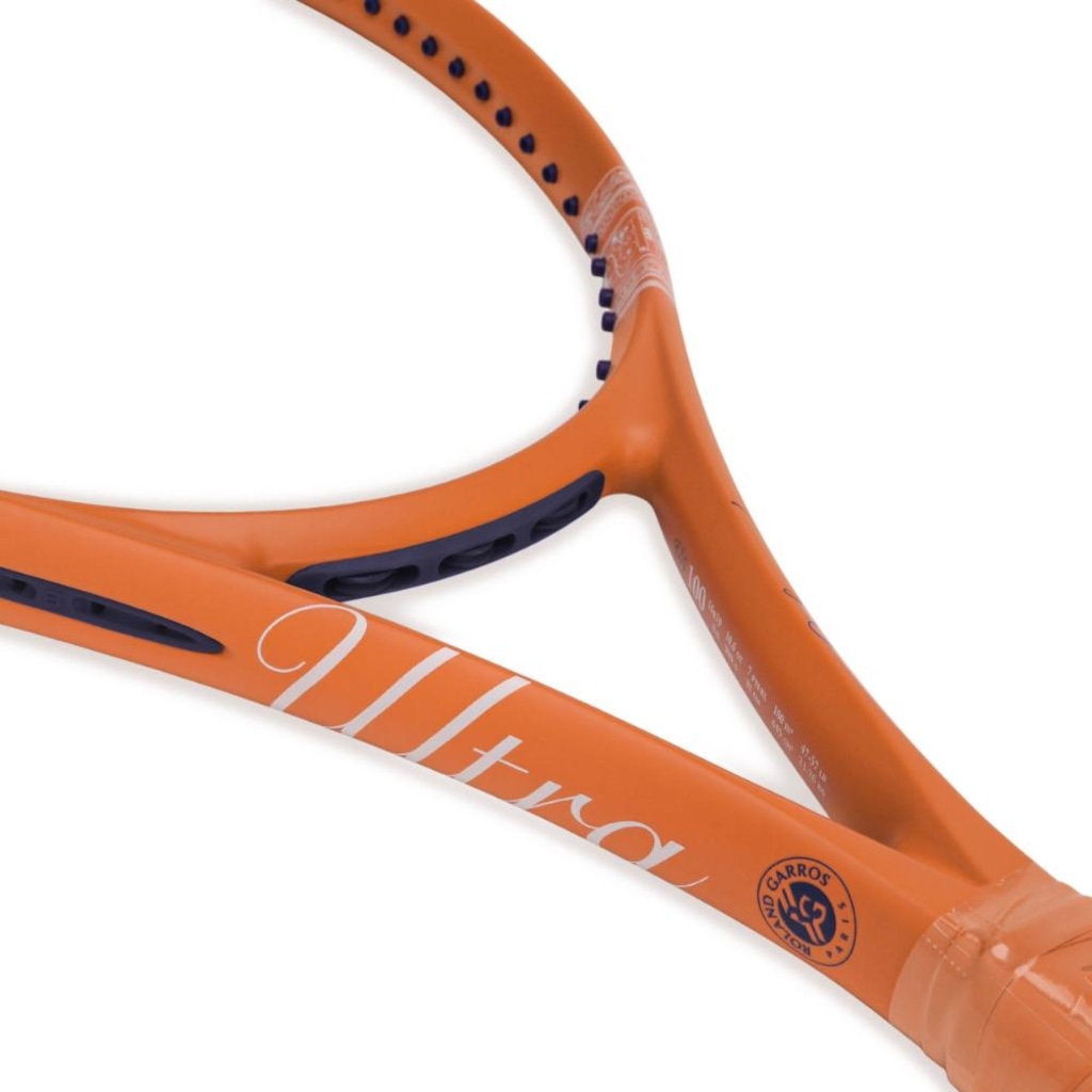Imagem 5 do produto Raquete de Tênis Wilson Ultra 100 V5 Roland Garros 2026 - Adulto