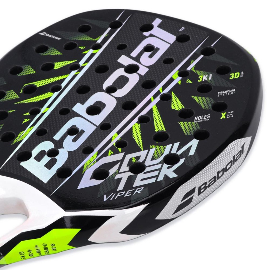 Imagem 3 do produto Raquete de Padel Babolat Counter Viper 2.6 - Adulto