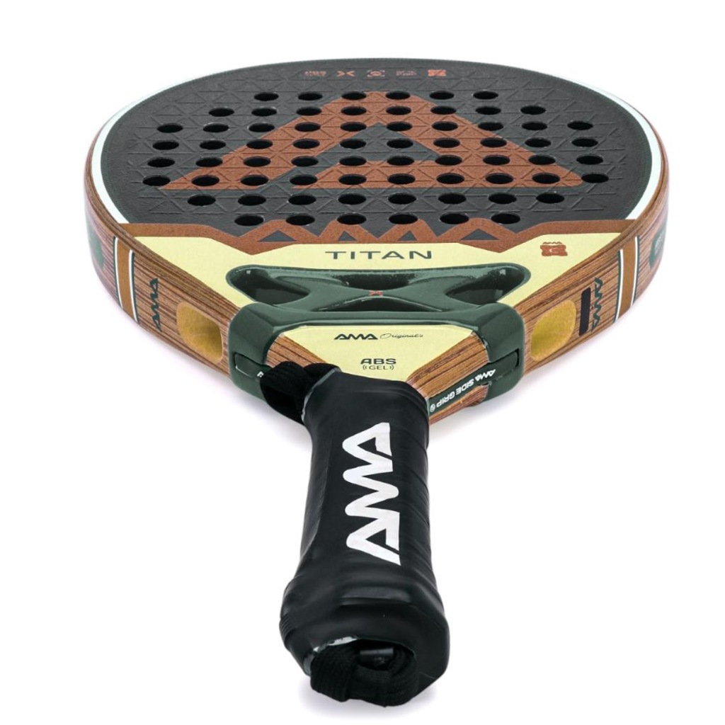 Imagem 5 do produto Raquete de Padel Ama Sport Euro Pro Titan - Adulto