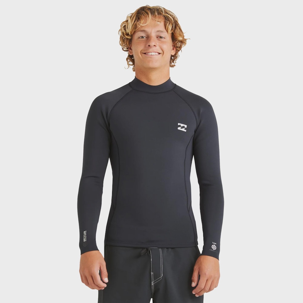 Imagem 2 do produto Jaqueta de Neoprene Masculina Billabong 101 Absolute Natural Black Importada