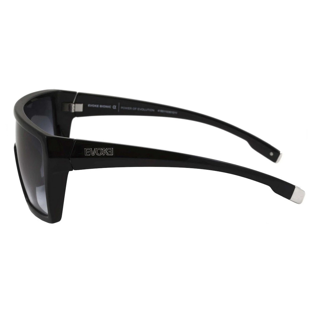 Imagem 3 do produto Óculos Unissex Evoke Bionic Alfa A14 Black Shine Lente Black Gradient