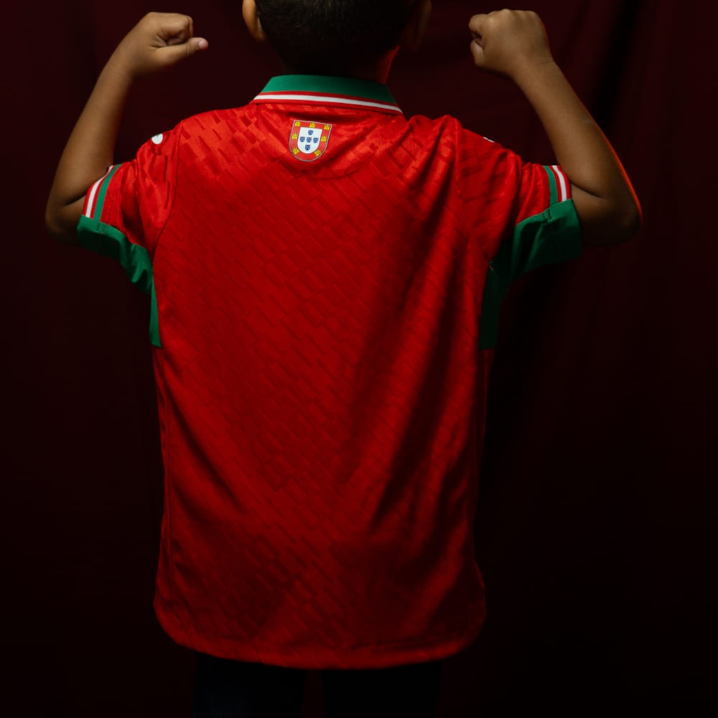 Imagem 4 do produto Camisa Portuguesa III Joma 2026 Infantil Vermelha
