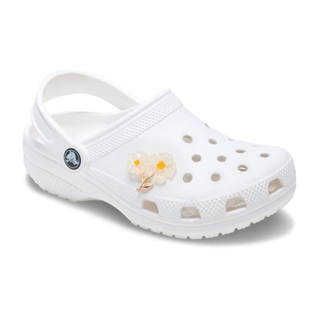 Imagem 2 do produto Jibbitz™ Flores Brancas E Laranja Único - Unissex