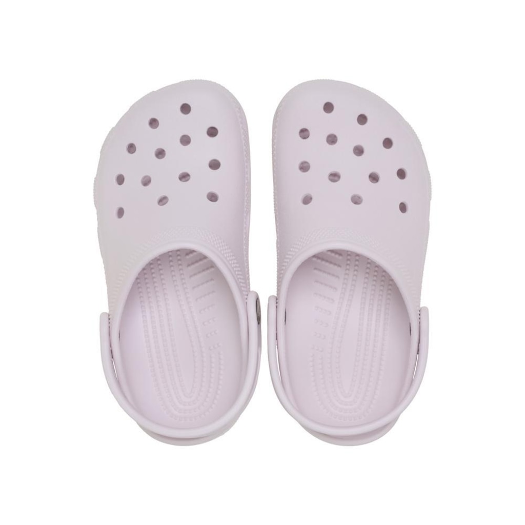 Imagem 4 do produto Sandália Crocs Classic Clog K Grape Ice Infantil