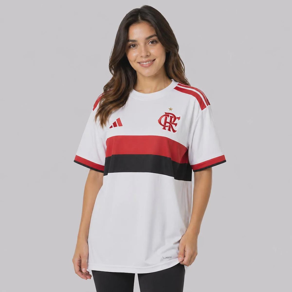 Imagem 3 do produto Camisa do Flamengo adidas II 2026 - Feminina