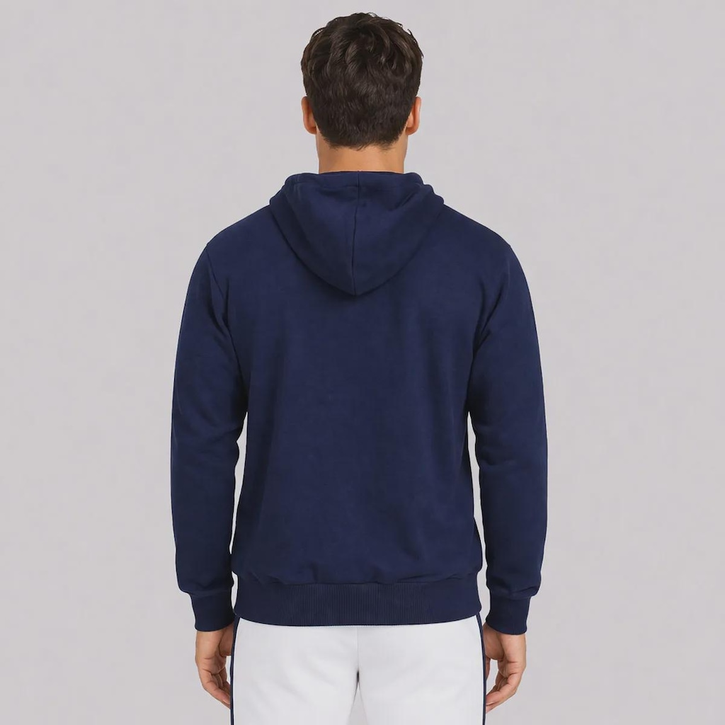 Imagem 4 do produto Blusão de Moletom do Grêmio Logo Escudo Canguru Futfanatics - Masculina