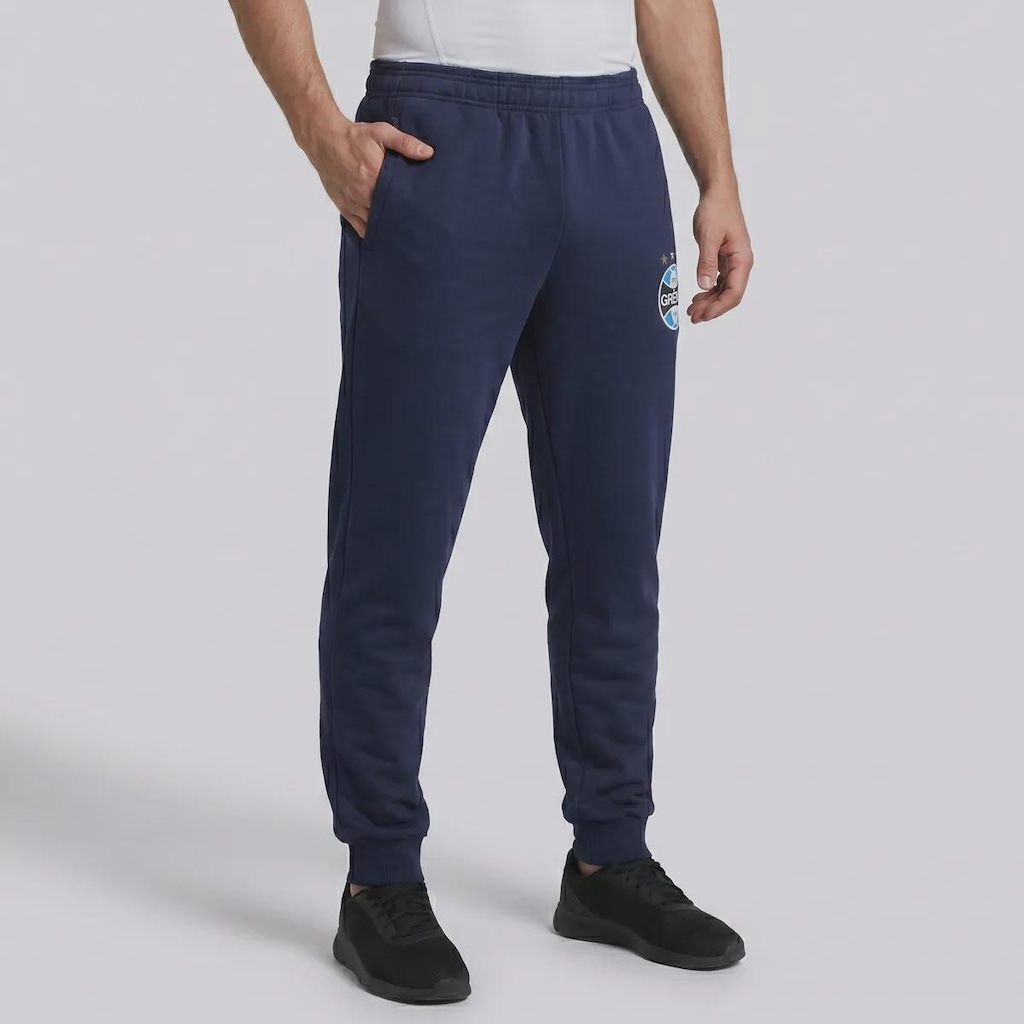 Imagem 2 do produto Calça de Moletom do Grêmio Escudo Retrô - Masculina