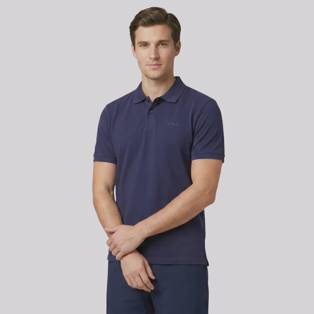 Imagem 2 do produto Camiseta Polo Fila Regular Classic - Masculina