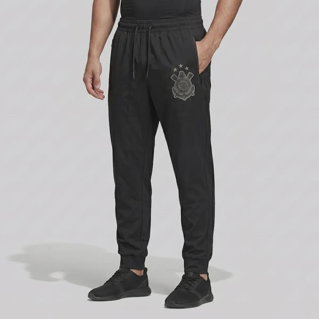 Imagem 2 do produto Calça do Corinthians Bolso com Zíper Coimbra - Masculina