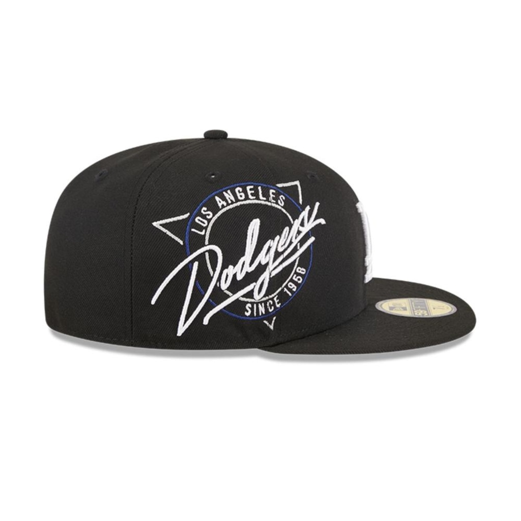 Imagem 4 do produto Boné New Era 59Fifty Los Angeles Dodgers MLB Neon Logo Masculino
