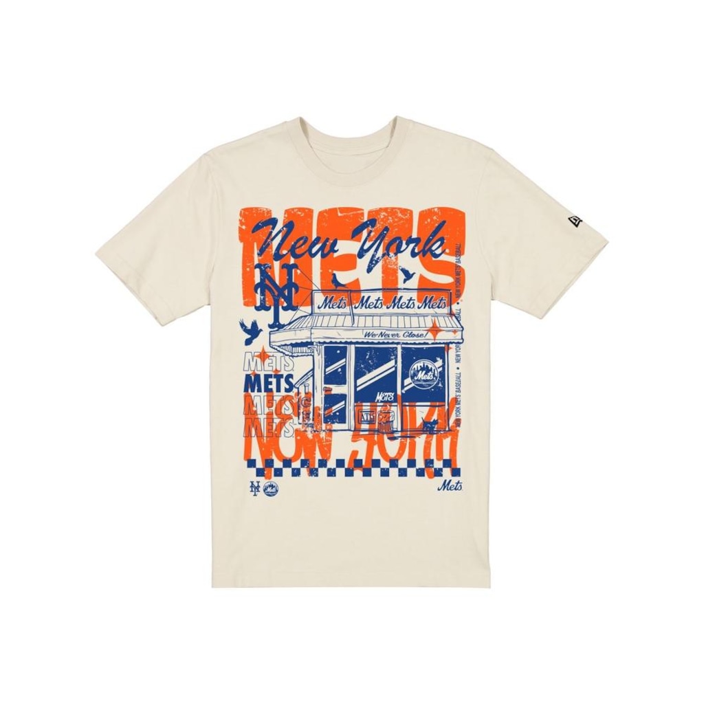 Imagem 4 do produto Camiseta New Era Regular New York Mets Masculina