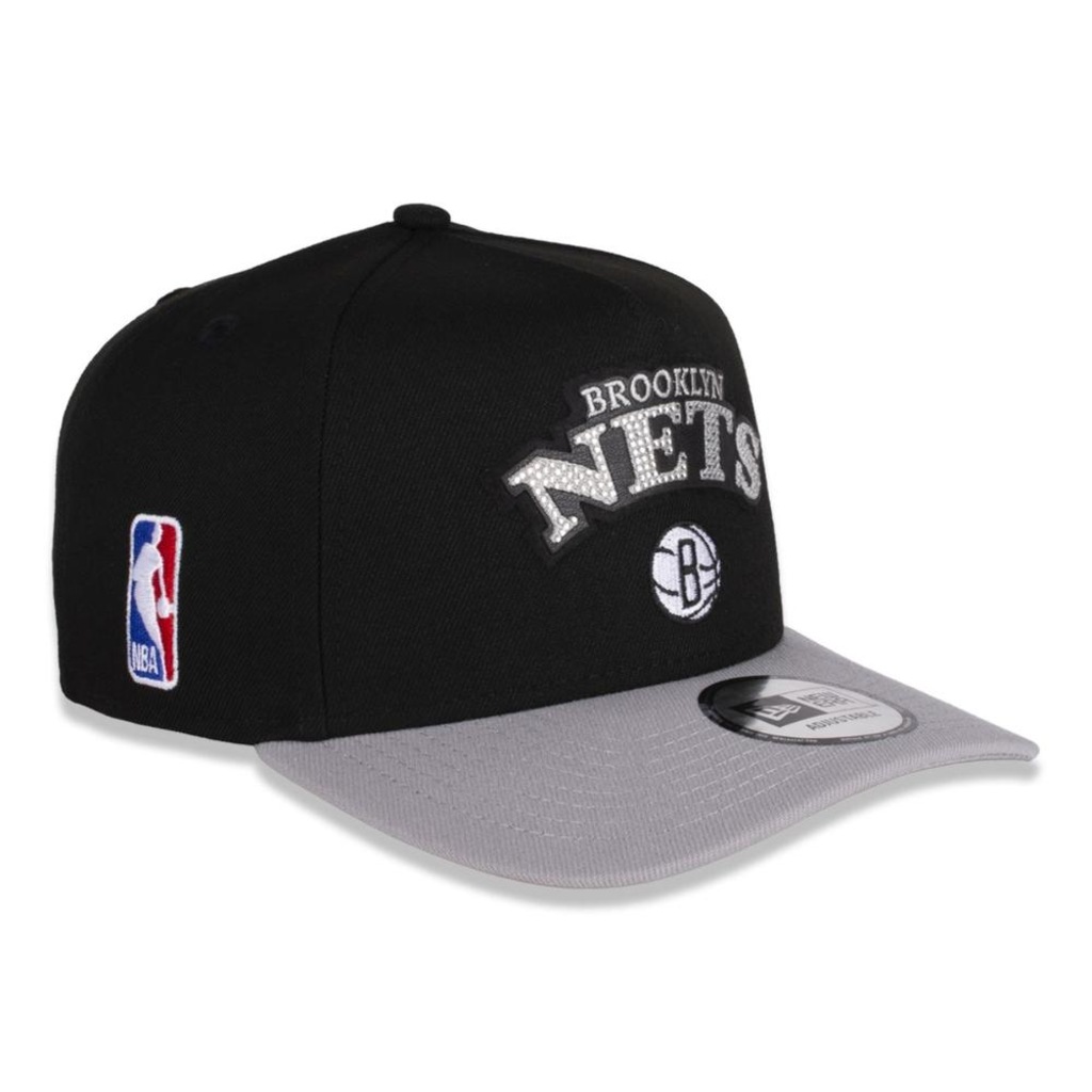 Imagem 3 do produto Boné New Era 9Forty A-FRAME Snapback Brooklyn Nets NBA Masculino