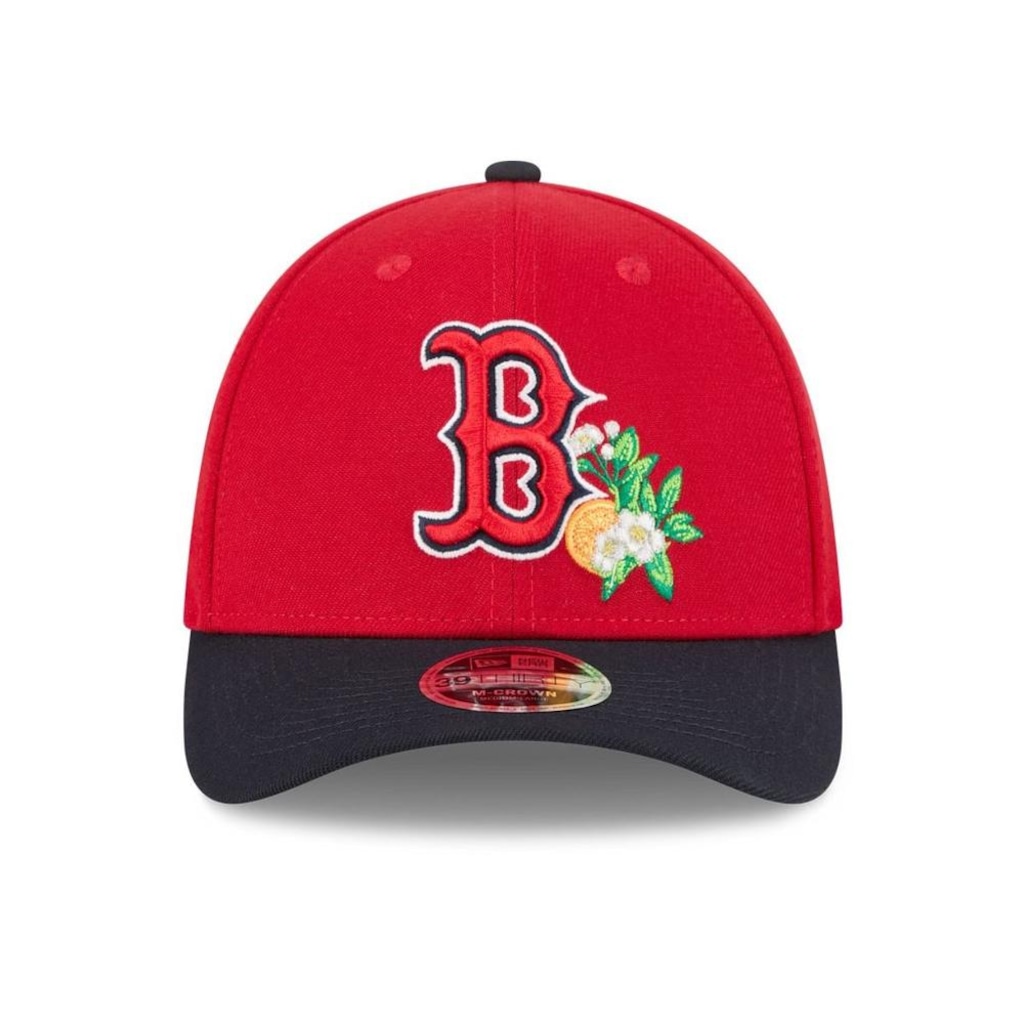 Imagem 2 do produto Boné New Era 39Thirty M-Crown Boston Red Sox Spring Training Masculino