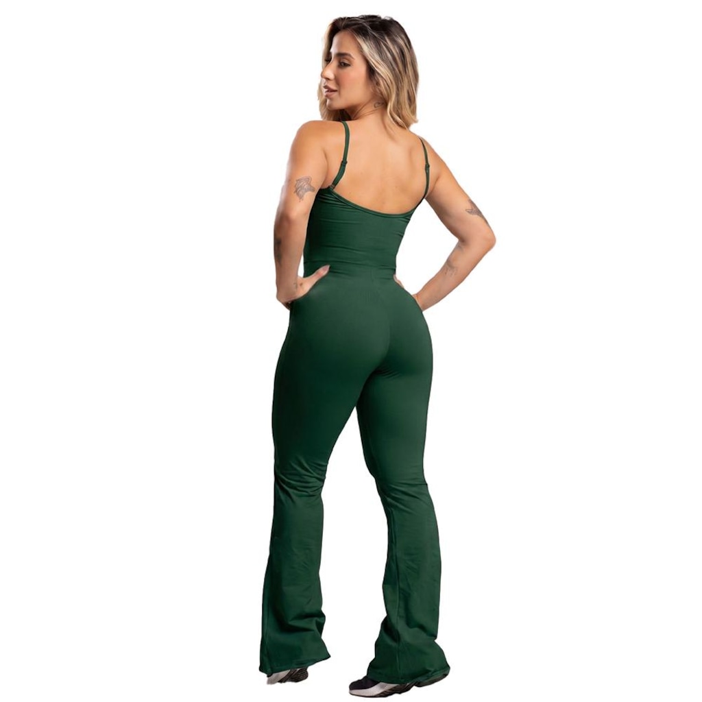 Imagem 3 do produto Macacão Fitness Mvb Modas Flare - Feminino