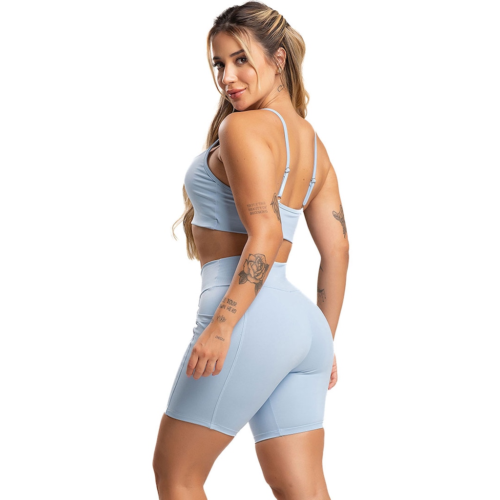 Imagem 3 do produto Short Bolsos Cintura Alta Mvb Modas - Feminina