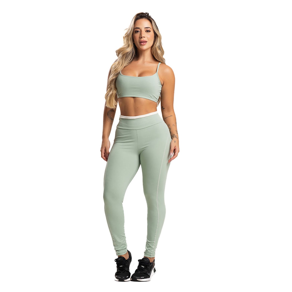 Imagem 3 do produto Calça Legging Mvb Modas Cintura Alta - Feminina