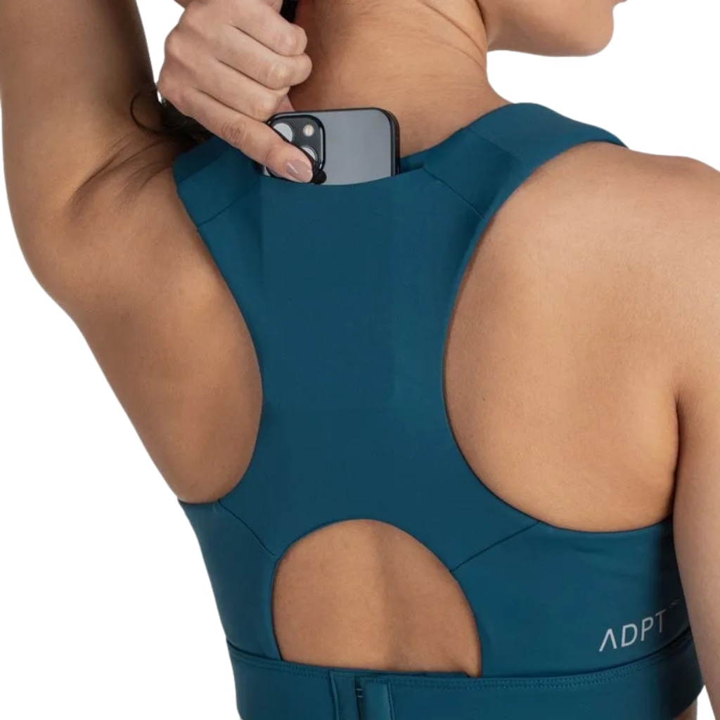 Imagem 2 do produto Top Olympikus Corre Alto Oceano - Feminino