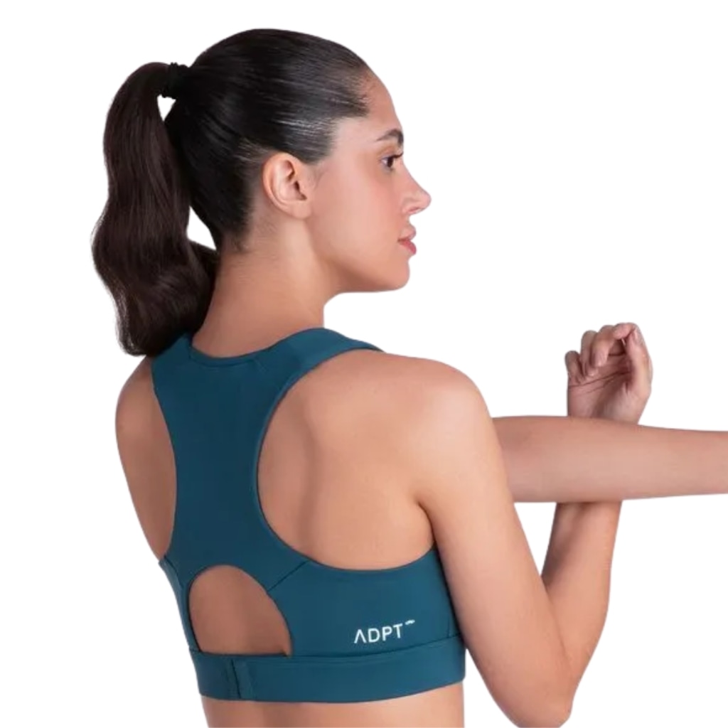 Imagem 4 do produto Top Olympikus Corre Alto Oceano - Feminino