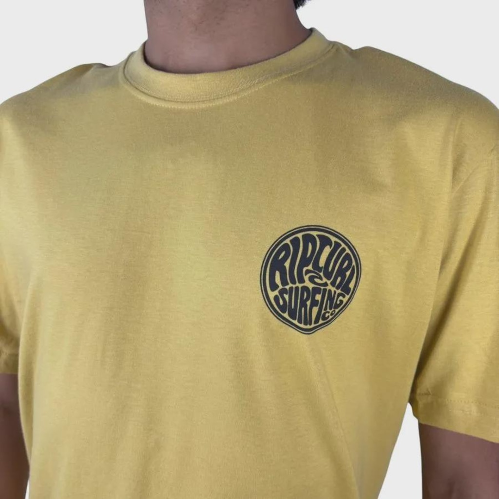 Imagem 2 do produto Camiseta Rip Curl Seacell Mustard - Masculina