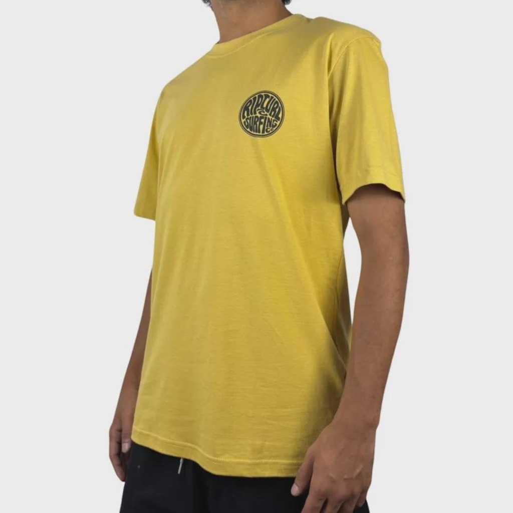 Imagem 3 do produto Camiseta Rip Curl Seacell Mustard - Masculina