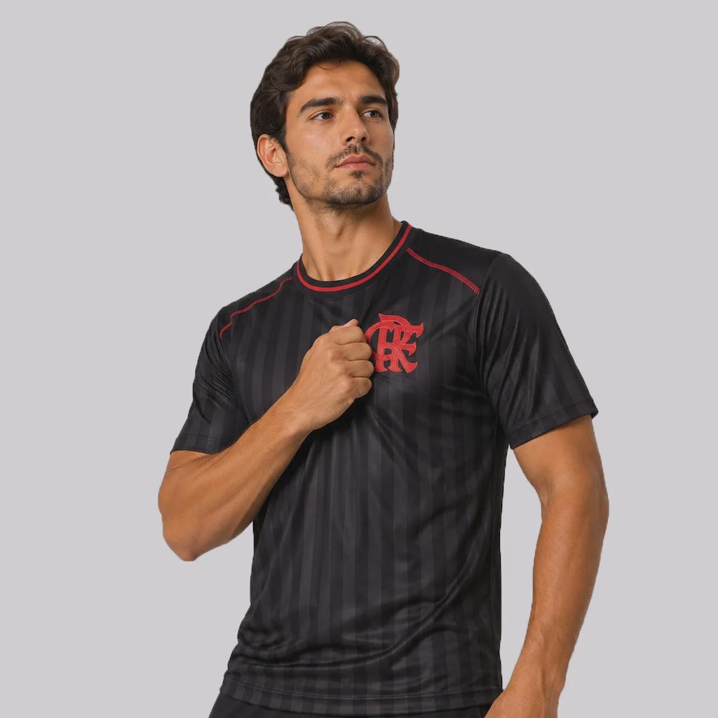 Imagem 4 do produto Camisa Flamengo Listrada Masculina