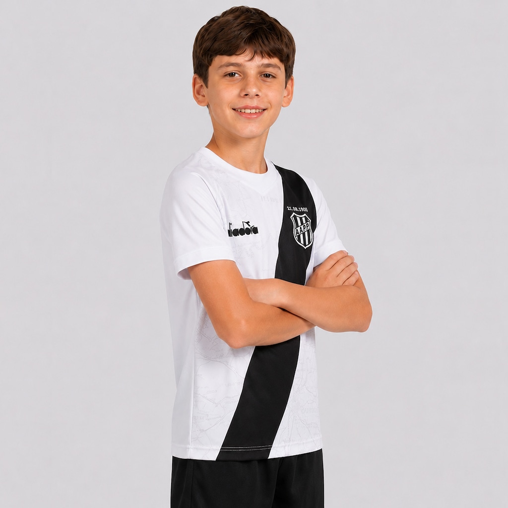 Imagem 2 do produto Camisa Diadora Ponte Preta I 2024 - Infantil