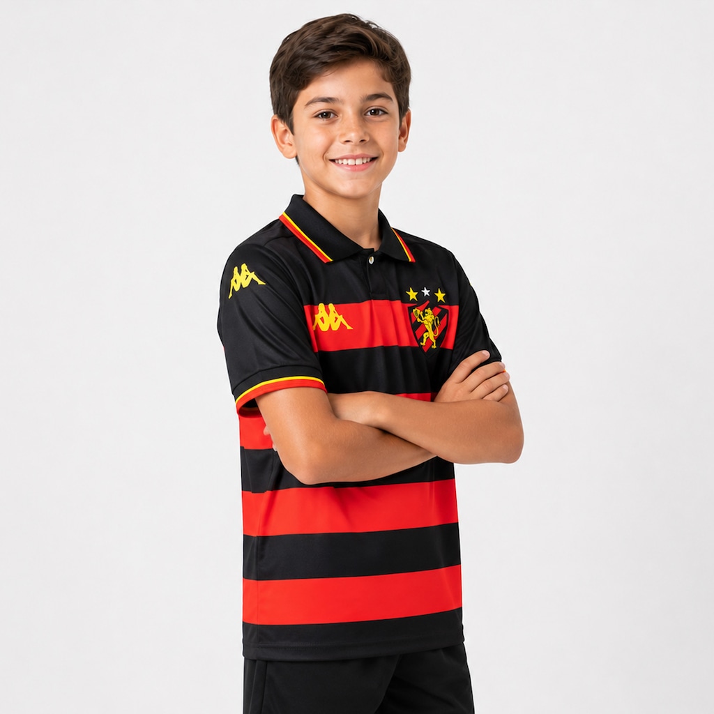 Imagem 2 do produto Camisa do Sport Recife Kappa I 2026 - Infantil