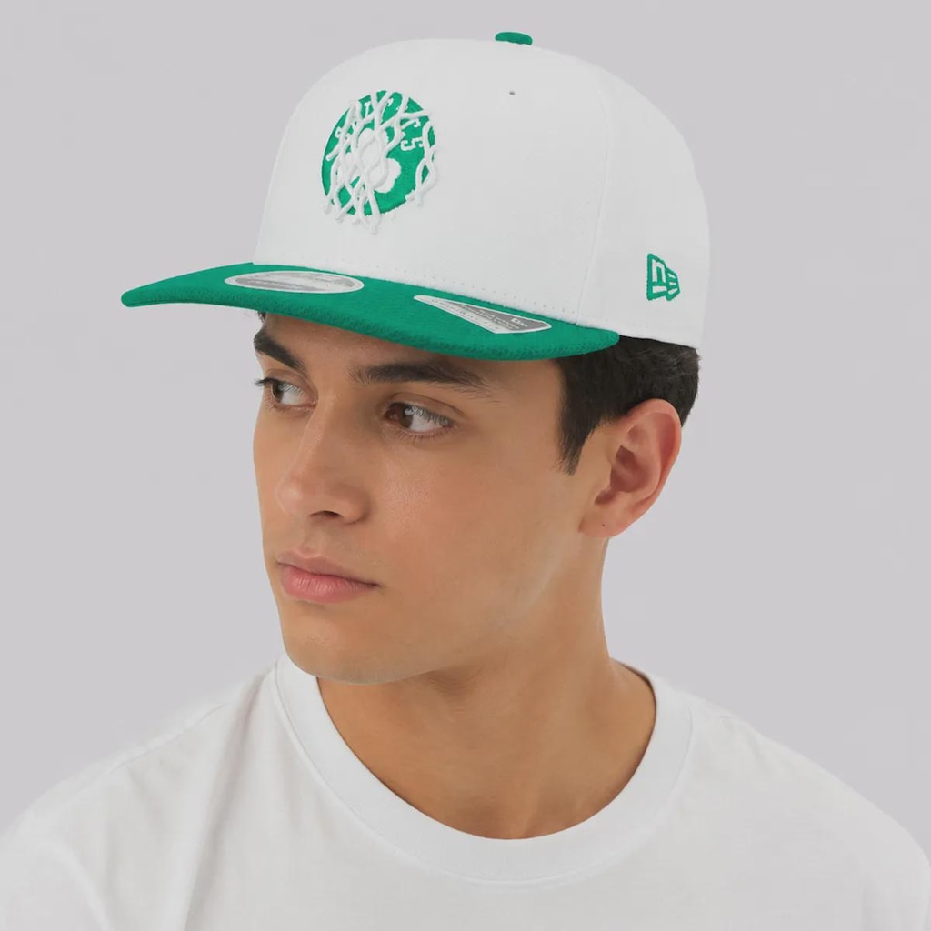 Imagem 5 do produto Boné Boston Adulto New Era Celtics Of SN Sport 950 Aba Reta