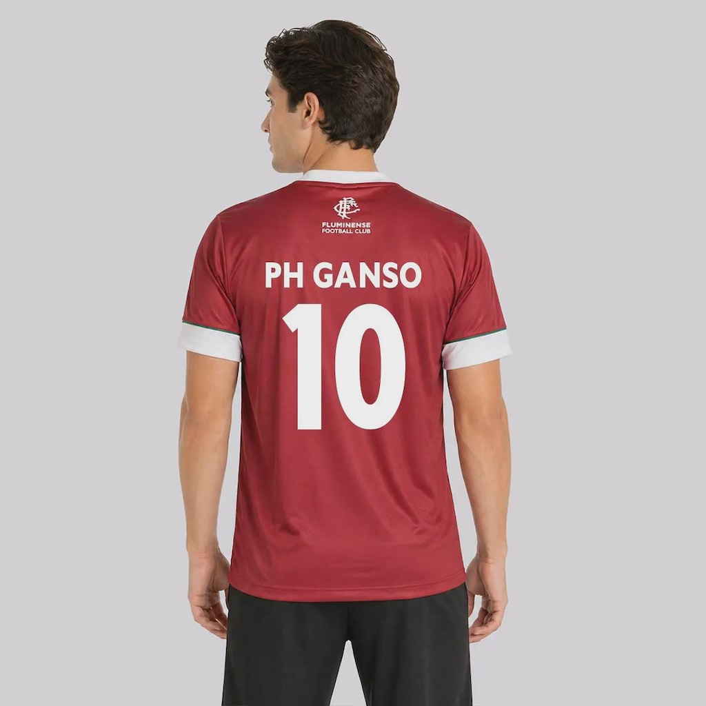 Imagem 2 do produto Camisa do Fluminense Chiado Grená 10 Ganso - Masculina