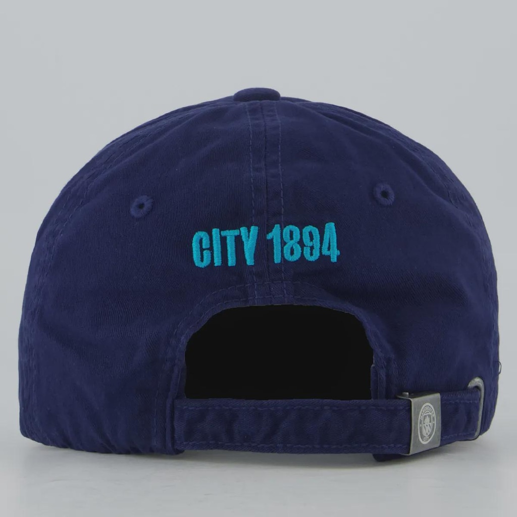 Imagem 3 do produto Boné Adulto do Manchester City 6 Gomos Logo Aba Curva