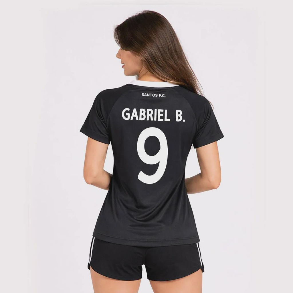 Imagem 2 do produto Camisa do Santos Mosaico Gabriel B - Feminina
