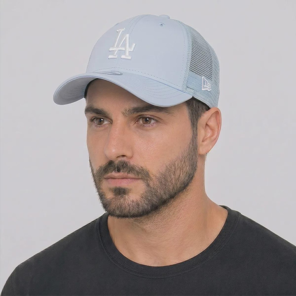 Imagem 5 do produto Boné Adulto New Era Los Angeles Dodgers MLB Midi Homefield Trckr Aba Curva