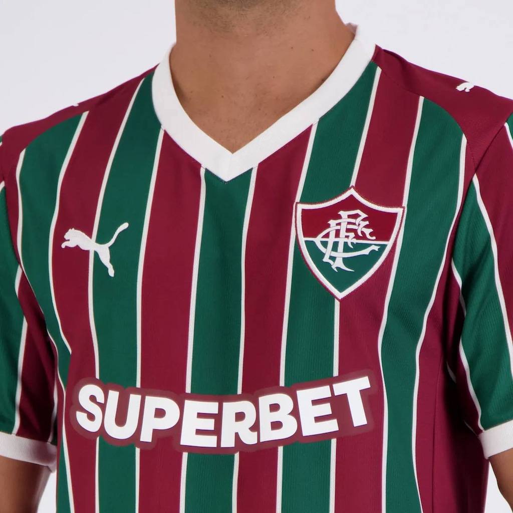 Imagem 5 do produto Camisa do Fluminense I 2026 11 Savarino Puma Masculina