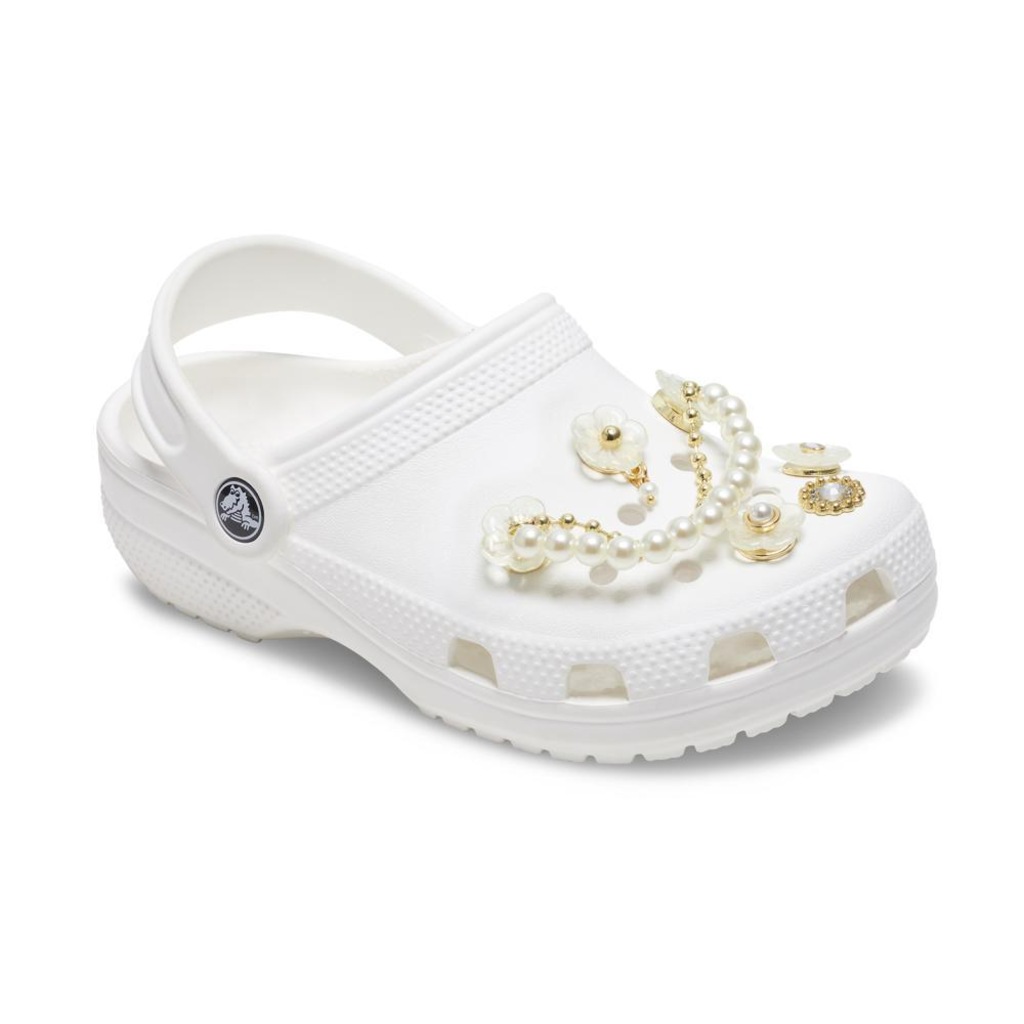 Imagem 2 do produto Jibbitz™ Floral E Pérolas Pack Com 5 Peças Único - Unissex