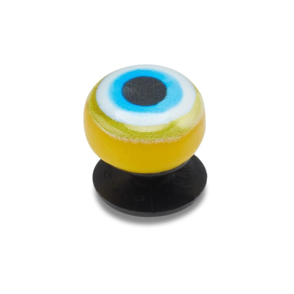 Imagem 2 do produto Jibbitz™ Olho Mal Azul e Dourado UNICO - Unissex