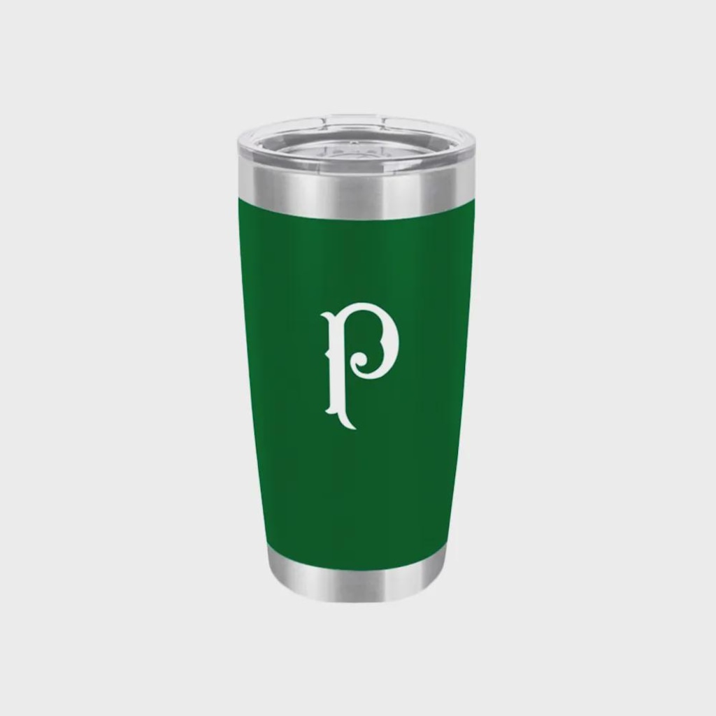 Imagem 2 do produto Copo Térmico Brasfoot Stone do Palmeiras 500ml